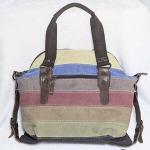 Sunshine Jing Bags Canvas Tote Crossbody Back To School